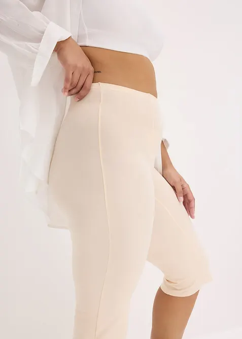 Pantaloncini in cotone con effetto modellante leggero, bonprix