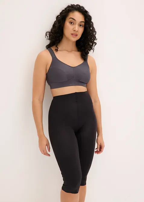 Pantaloncini in cotone con effetto modellante leggero, bonprix