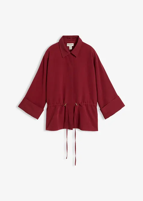 Blusa in misto viscosa morbido, bonprix