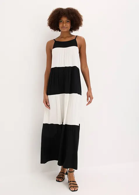 Abito in jersey di misto viscosa morbido, bonprix