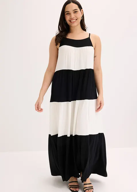 Abito in jersey di misto viscosa morbido, bonprix