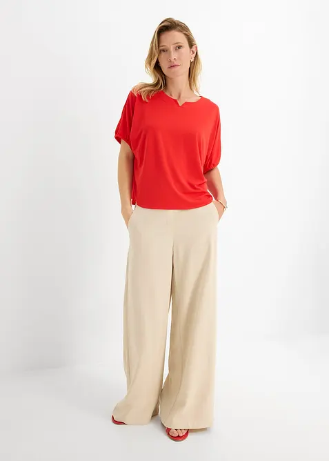 Maglia ampia in piquet robusto, bonprix