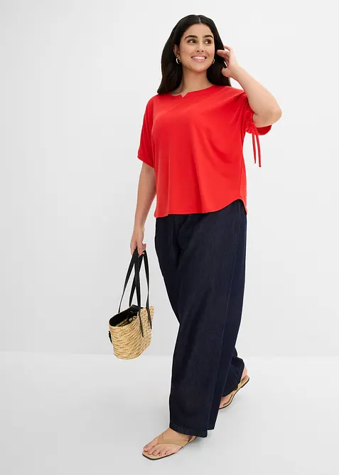 Maglia ampia in piquet robusto, bonprix