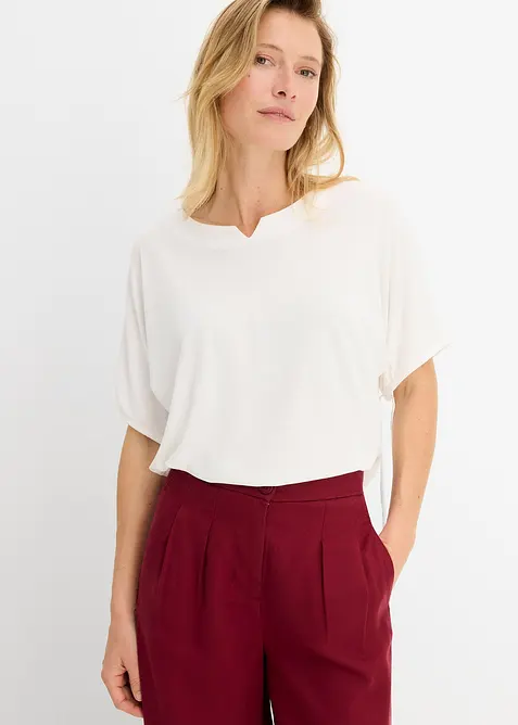 Maglia ampia in piquet robusto, bonprix