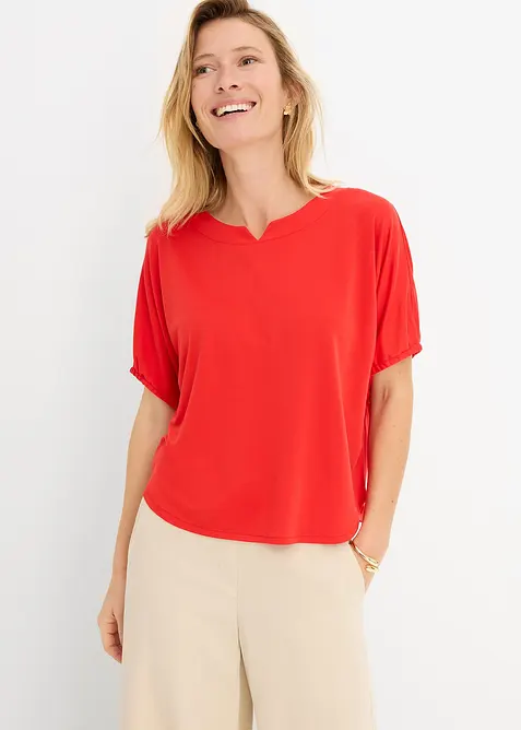 Maglia ampia in piquet robusto, bonprix