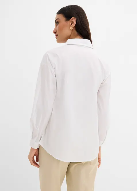 Camicia con piccolo ricamo, bonprix