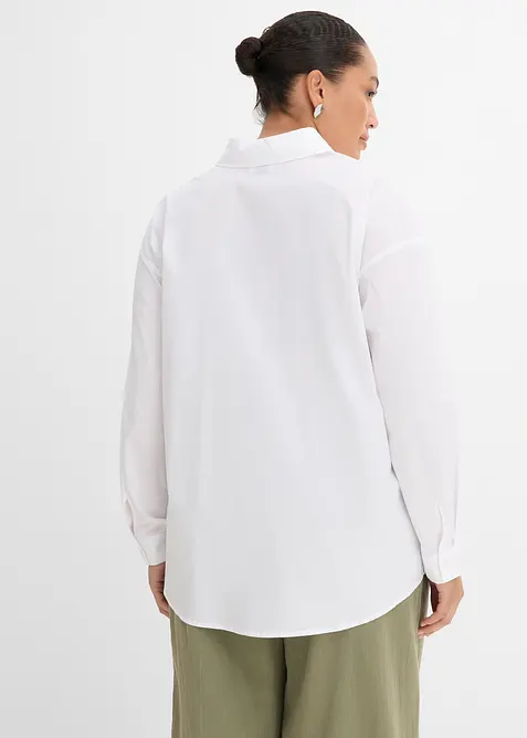 Camicia con piccolo ricamo, bonprix