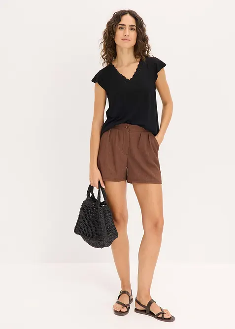 Maglia in misto viscosa, bonprix