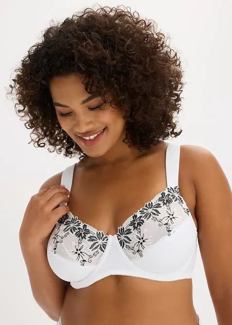 Reggiseno con ferretto e spalline imbottite (pacco da 2), bonprix