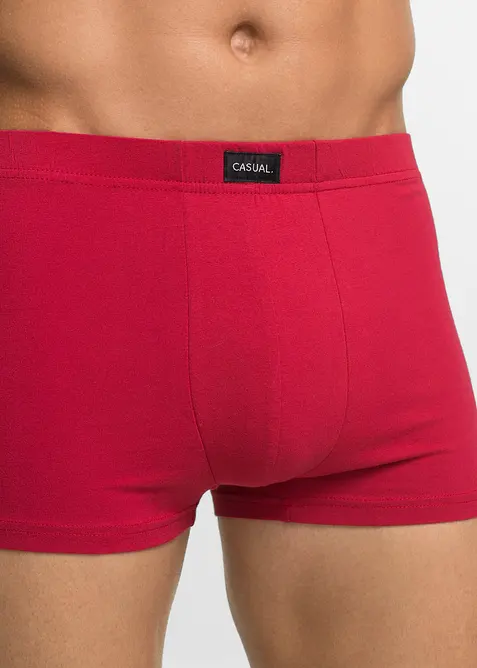 Boxer aderenti con cotone (pacco da 3), bonprix