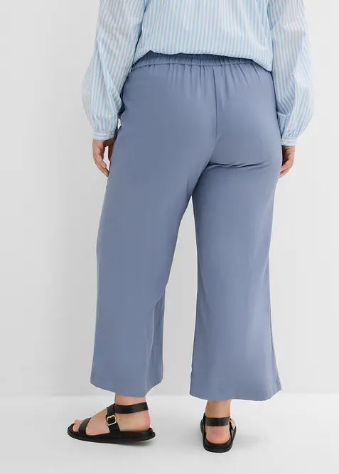 Pantaloni culotte in misto viscosa morbido, bonprix
