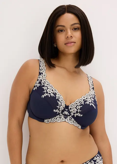 Reggiseno con ferretto e pizzo delicato (pacco da 2), bonprix