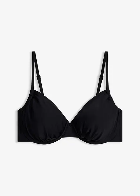 Reggiseno per bikini con arricciatura laterale, bonprix