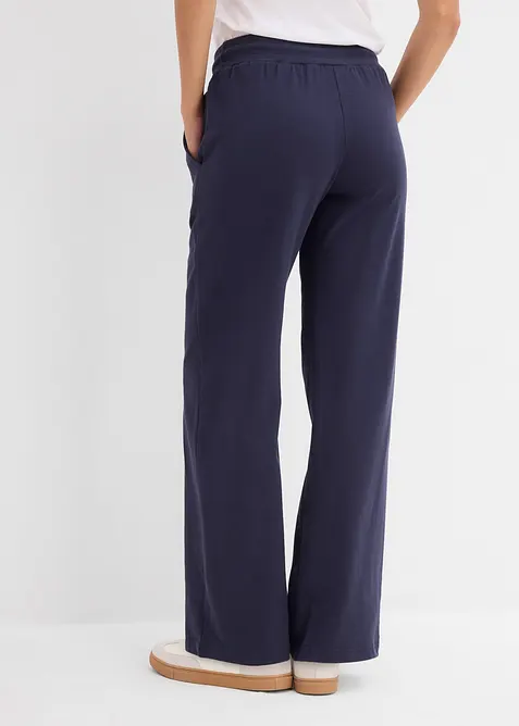 Pantaloni in felpa di puro cotone, bonprix