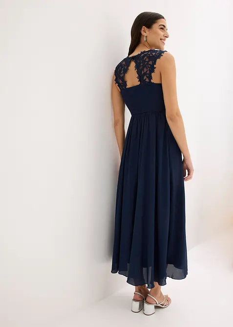 Abito lungo con pizzo, bonprix