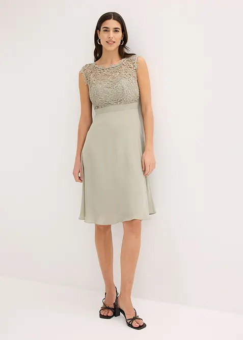 Miniabito con pizzo, bonprix