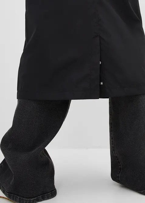 Cappotto blouson con colletto in maglia, bonprix