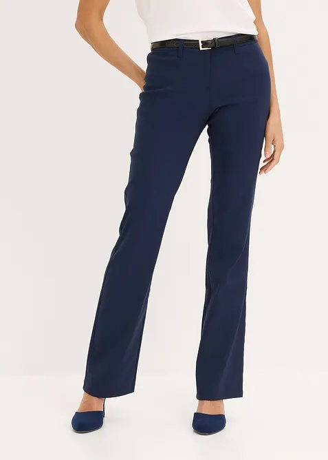 Pantaloni bootcut elasticizzati, bonprix