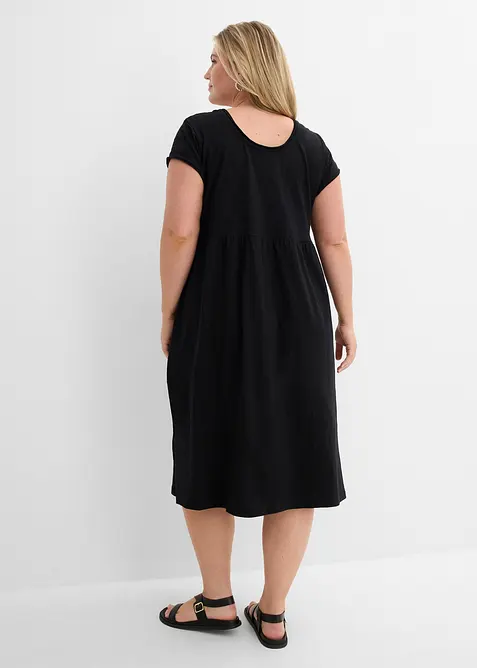 Abito midi in puro cotone biologico, bonprix