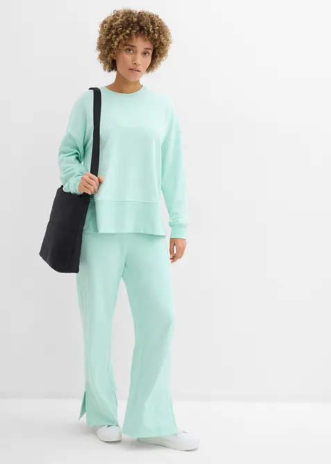 Felpa in misto cotone, bonprix