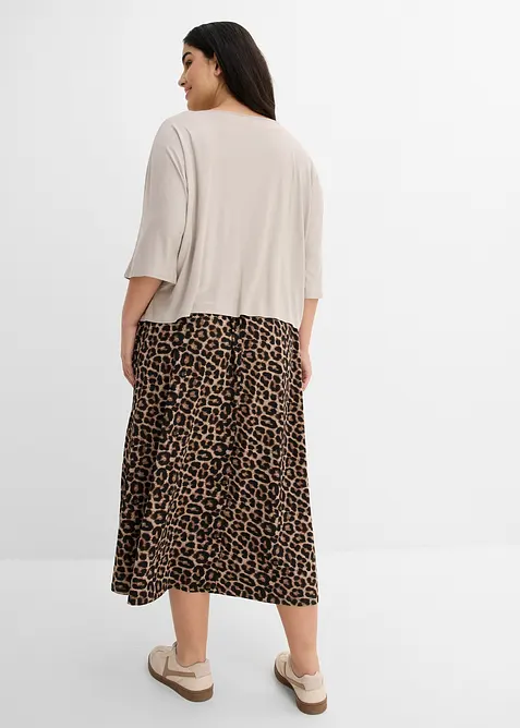 Abito in maglina di puro cotone, bonprix