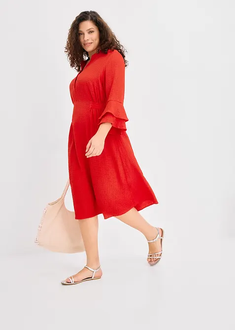 Abito in misto viscosa, bonprix