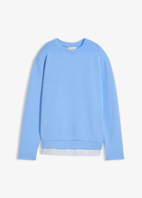 Felpa in puro cotone, bonprix