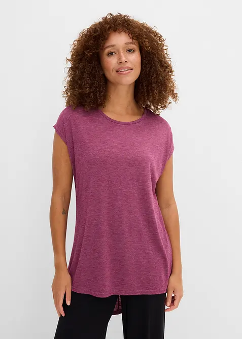 Maglia lunga in misto viscosa, bonprix