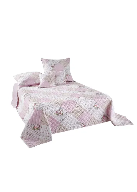 Copricuscino con rose (pacco da 2), bonprix