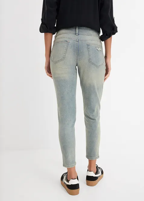Jeans skinny elasticizzati, vita alta, bonprix