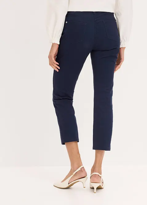 Pantaloni cropped elasticizzati, bonprix