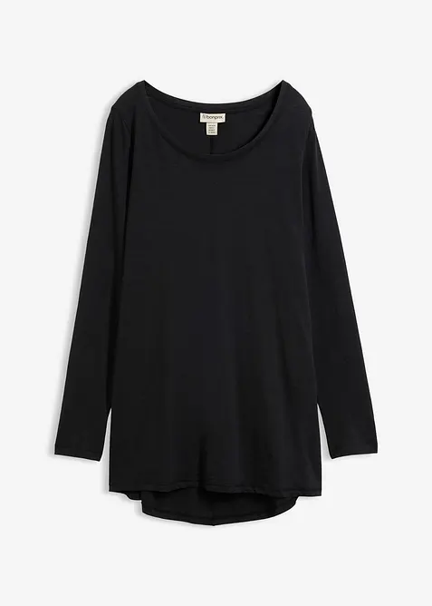 Maglia a maniche lunghe in puro cotone, bonprix