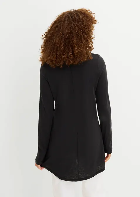 Maglia a maniche lunghe in puro cotone, bonprix