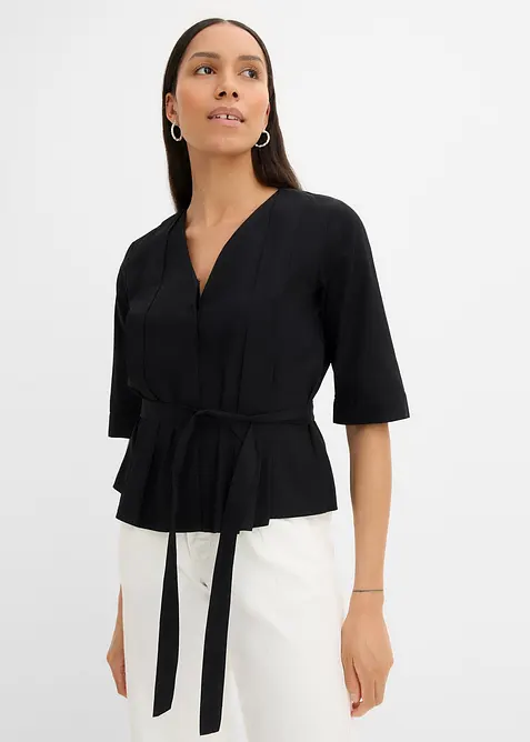 Blusa in puro cotone, bonprix