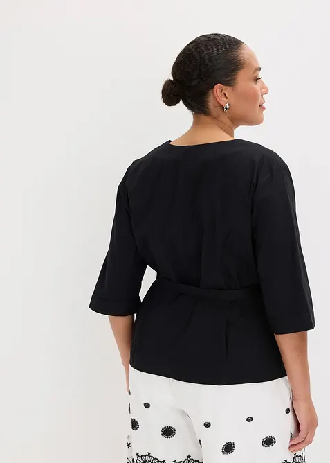 Blusa in puro cotone, bonprix