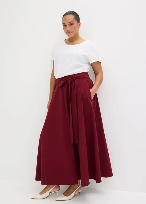 Gonna lunga in misto viscosa, bonprix