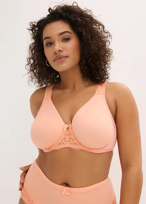 Reggiseno t-shirt con spalline imbottite, bonprix