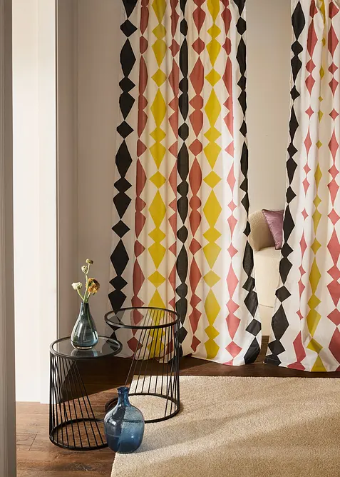 Tenda semitrasparente in poliestere riciclato (pacco da 1), bonprix