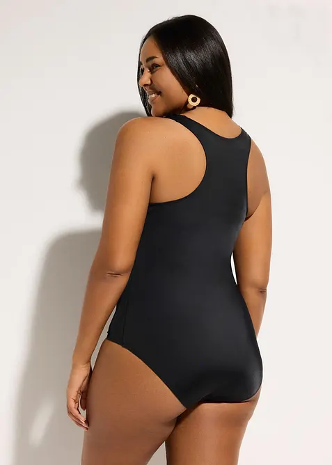 Costume intero ad asciugatura rapida con spalline olimpioniche, bonprix