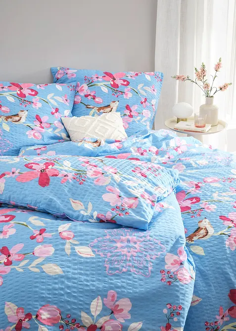 Biancheria da letto in seersucker, bonprix