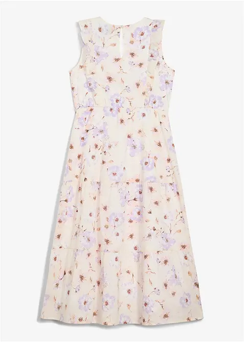 Abito lungo in puro cotone, bonprix