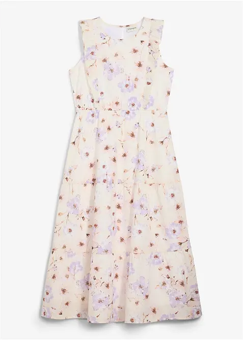 Abito lungo in puro cotone, bonprix