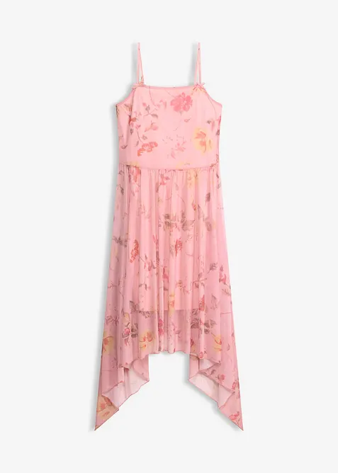 Abito in jersey con mesh delicato, bonprix