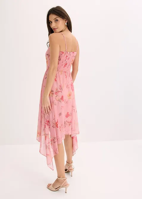 Abito in jersey con mesh delicato, bonprix