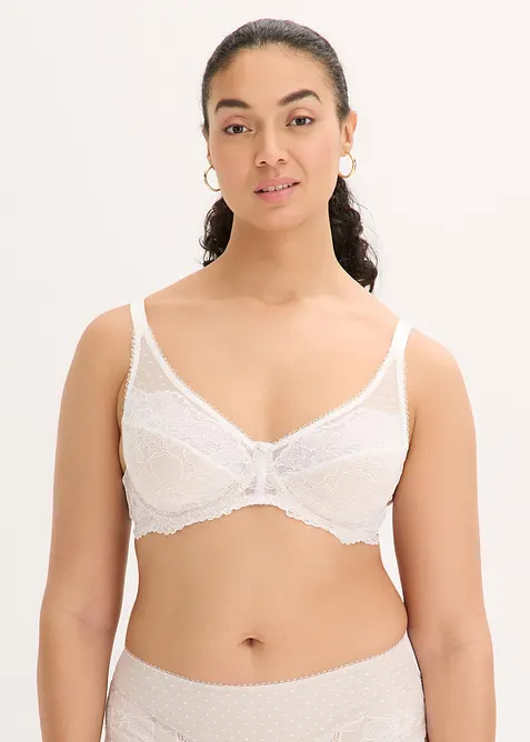Reggiseno minimizer con pizzo raffinato, bonprix