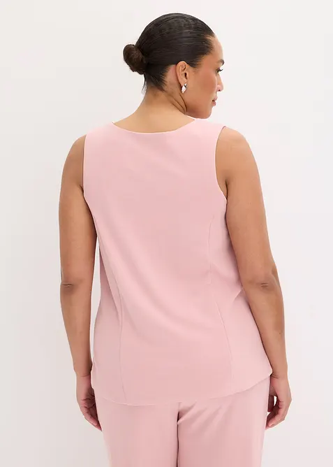 Blazer smanicato con bottoni decorativi, bonprix