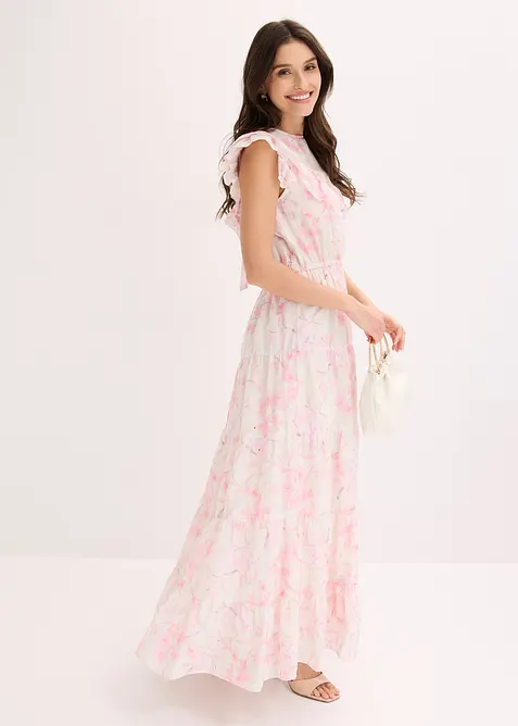 Abito lungo in puro cotone, bonprix