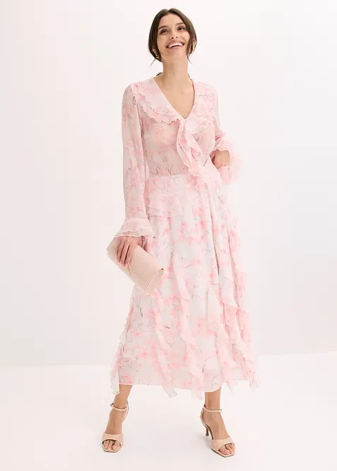 Gonna lunga in chiffon leggero, bonprix