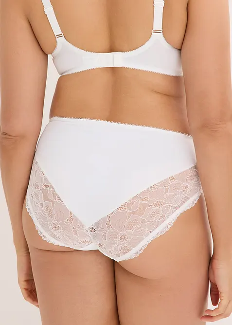 Slip alto con pizzo raffinato, bonprix