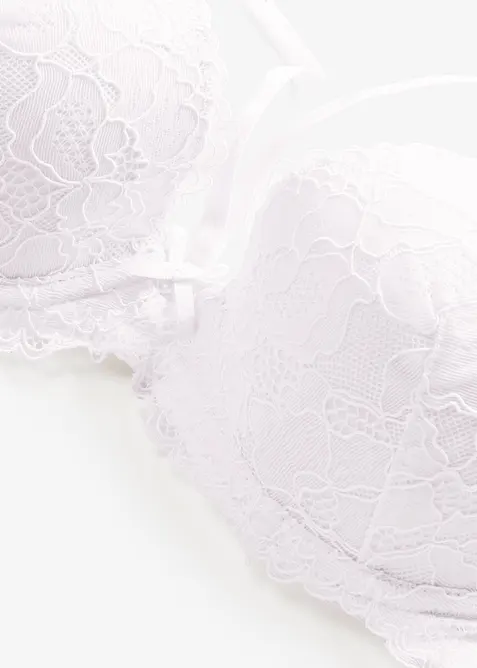 Reggiseno con coppe preformate in pizzo raffinato, bonprix